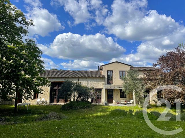 maison à vendre - 8 pièces - 326.0 m2 - MONTPON MENESTEROL - 24 - AQUITAINE - Century 21 Vallée De L'Isle